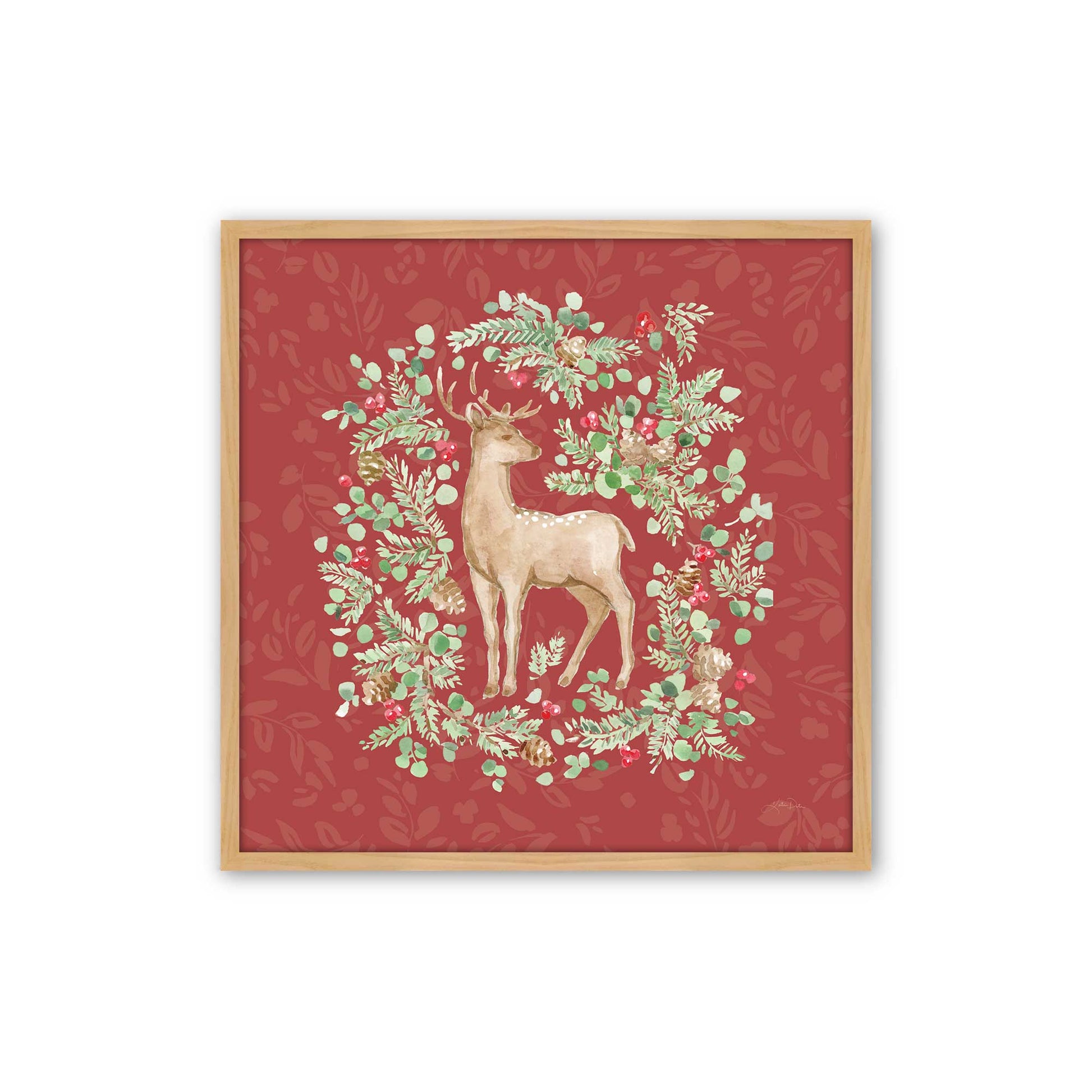 [Color:American Maple], Picture of art in an American Maple frame