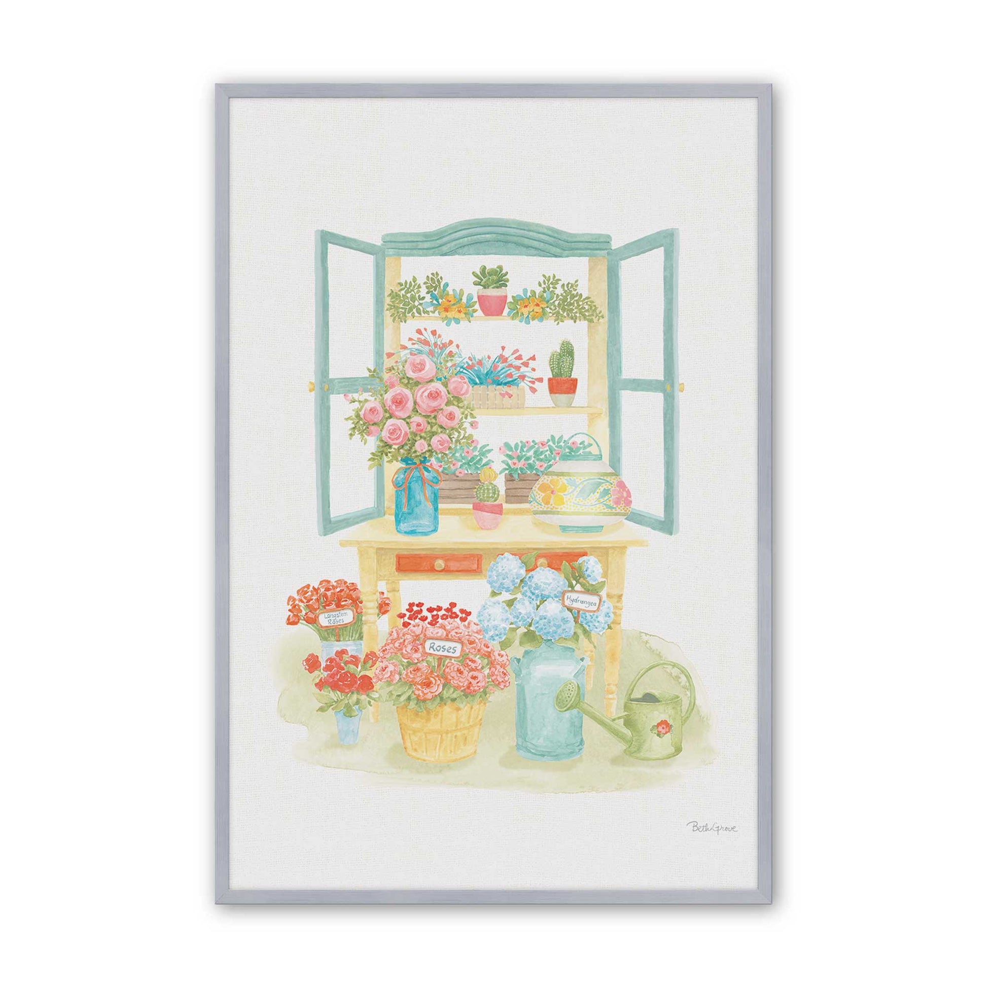 [Color:Polished Chrome], Picture of art in a Polished Chrome frame