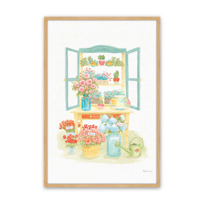 [Color:American Maple], Picture of art in a American Maple frame