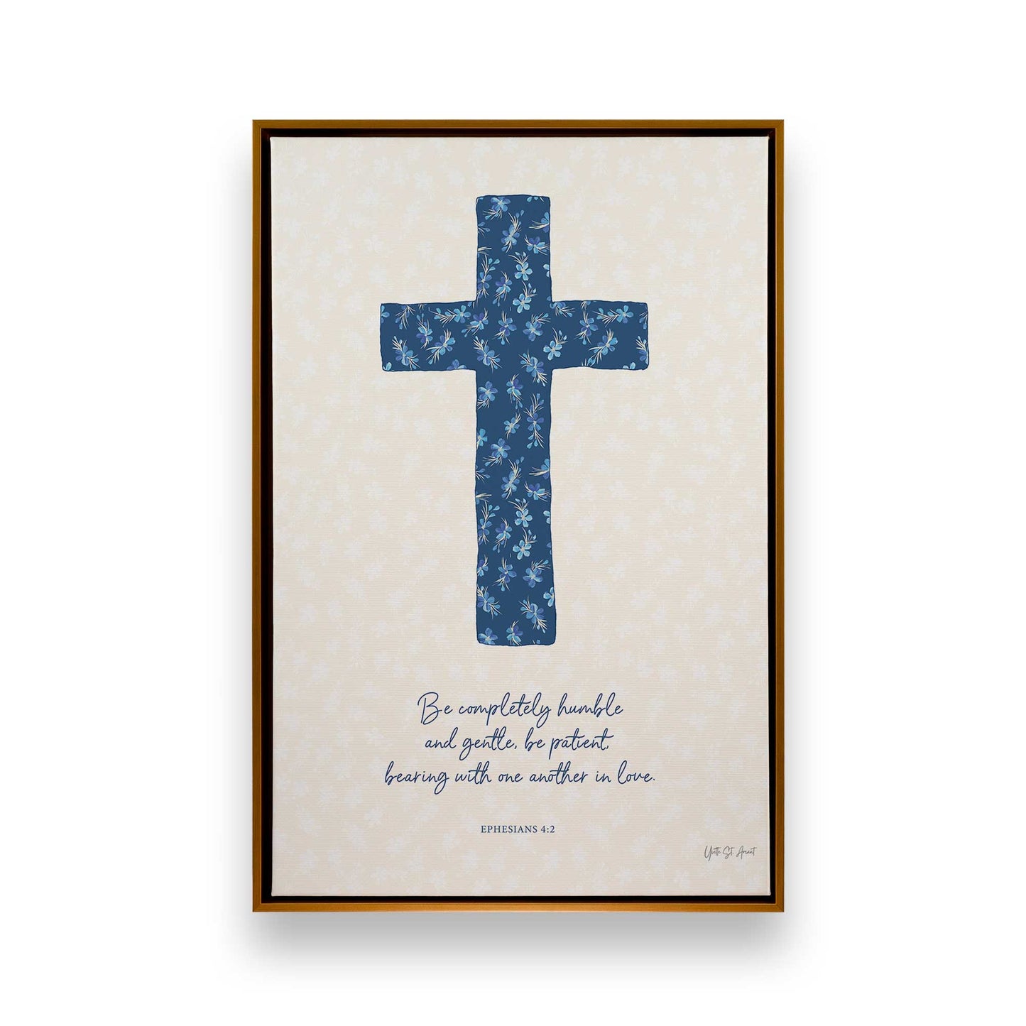 [Color:Polished Gold], Picture of art in a Polished Gold frame