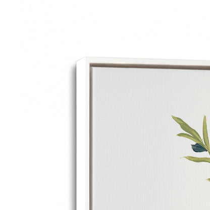 [Color:Opaque White], Picture of art in a White frame at an angle