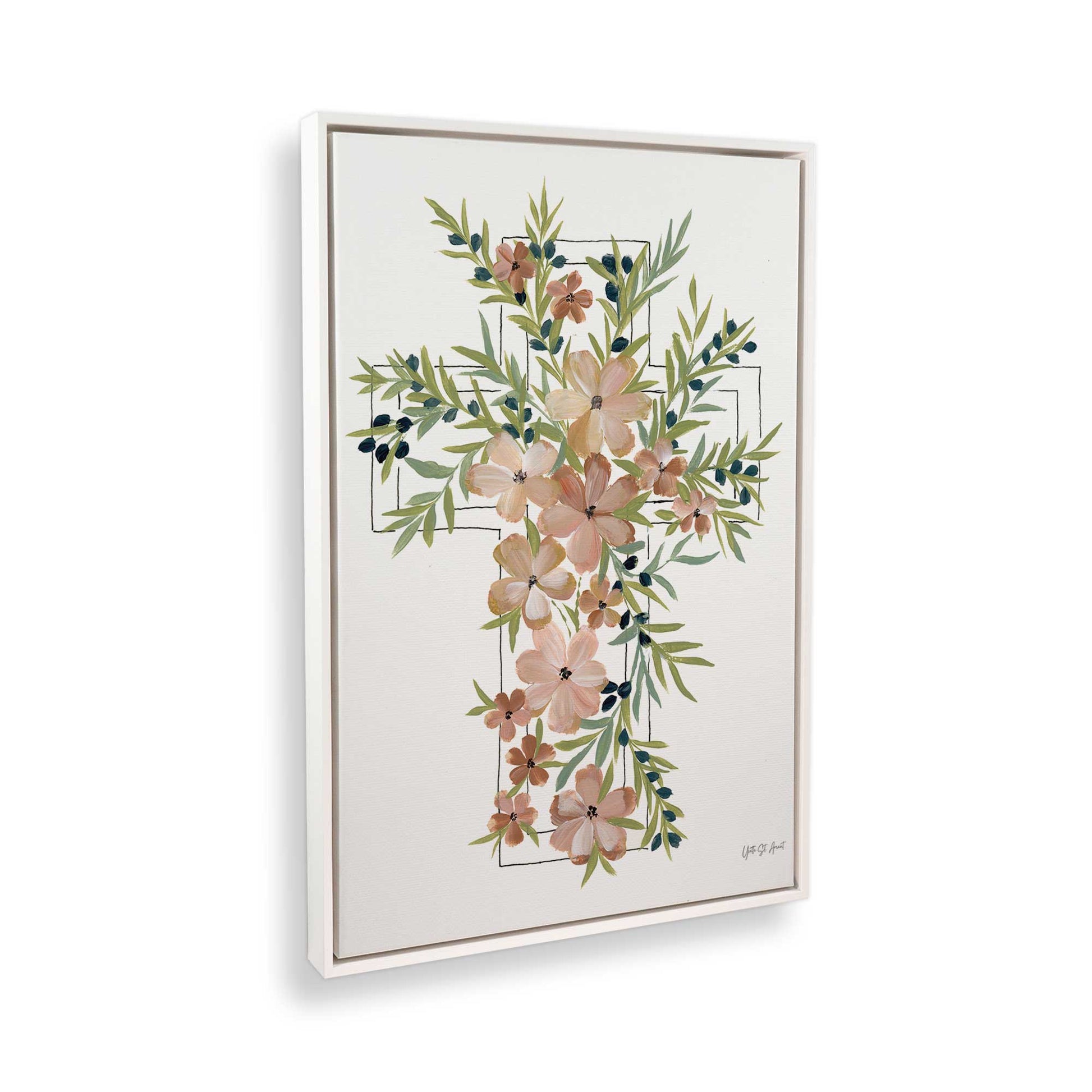 [Color:Opaque White], Picture of the corner of the art