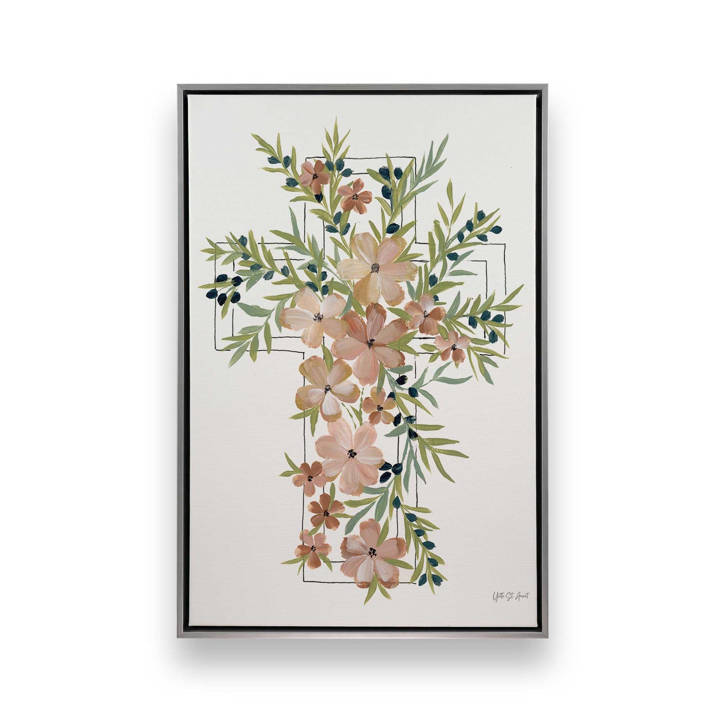 [Color:Polished Chrome], Picture of art in a Polished Chrome frame