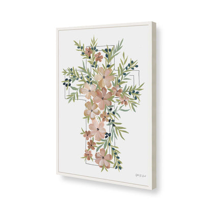 [Color:Opaque White], Picture of art in a Opaque White frame of the corner