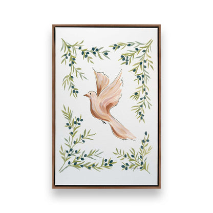 [Color:Walnut], Picture of art in a Walnut frame