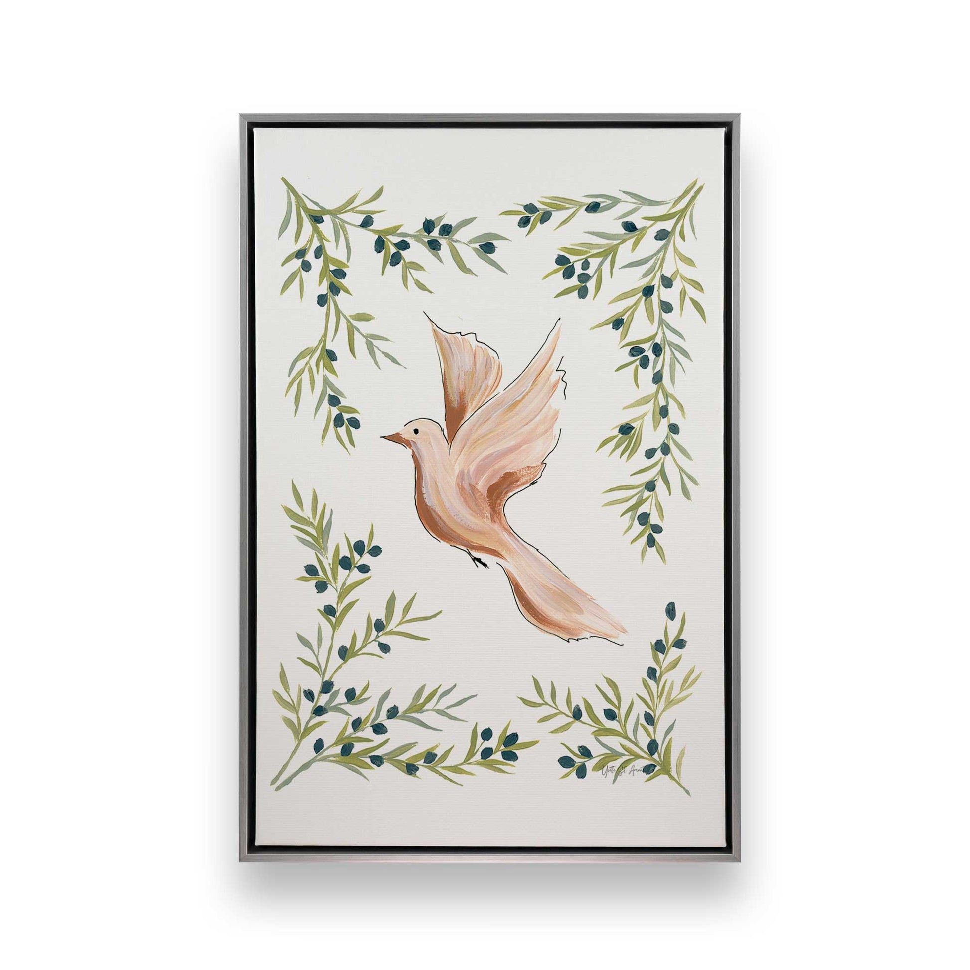 [Color:Polished Chrome], Picture of art in a Polished Chrome frame