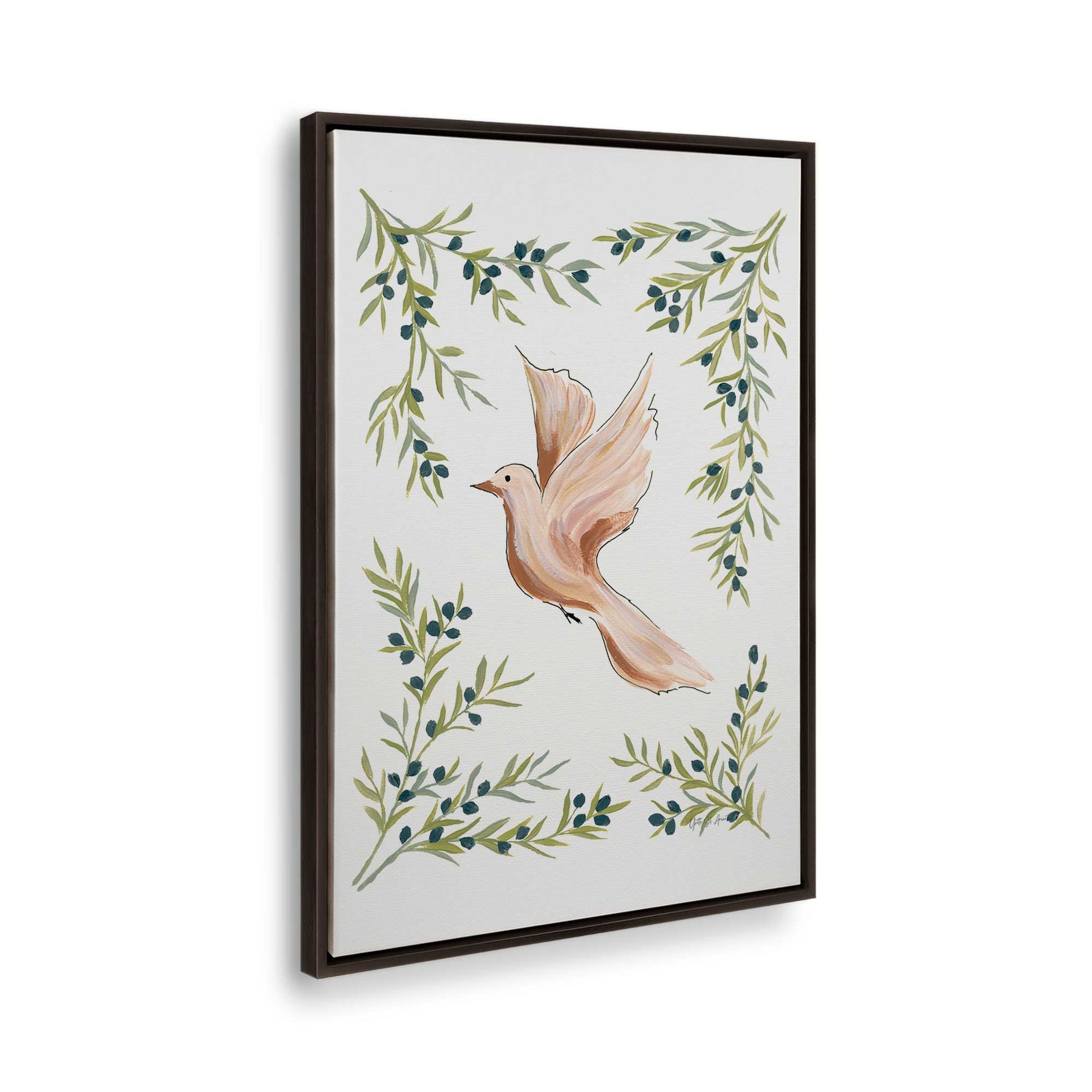 [Color:Espresso], Picture of the corner of the art