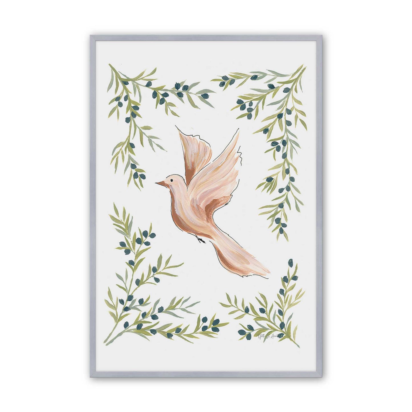 [Color:Polished Chrome], Picture of art in a Polished Chrome frame