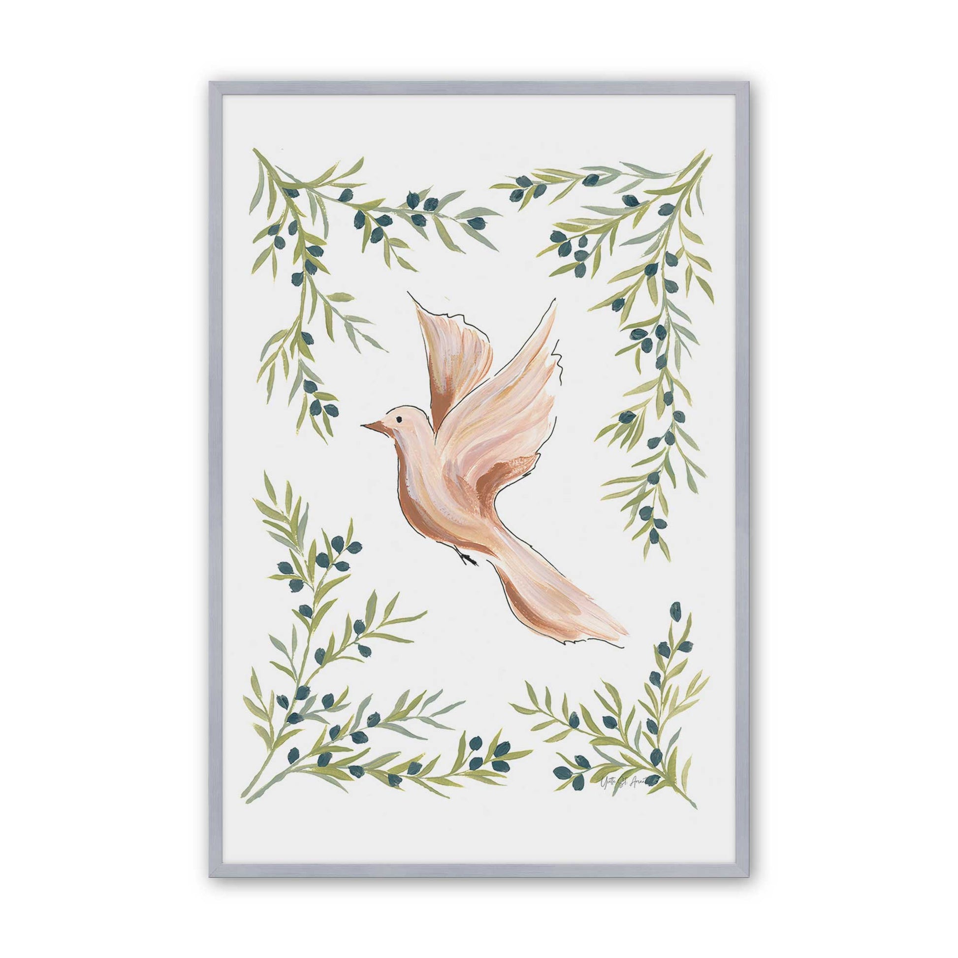 [Color:Polished Chrome], Picture of art in a Polished Chrome frame