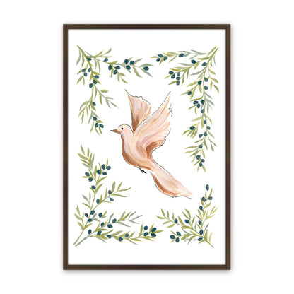 [Color:Belvinder Brown], Picture of art in a Belvinder Brown frame