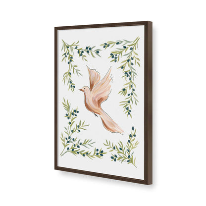 [Color:Belvinder Brown], Picture of art in a Belvinder Brown frame of the corner