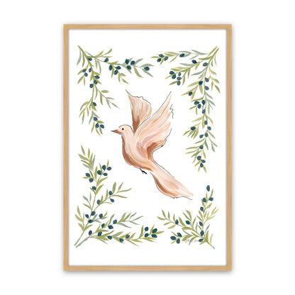 [Color:American Maple], Picture of art in a American Maple frame