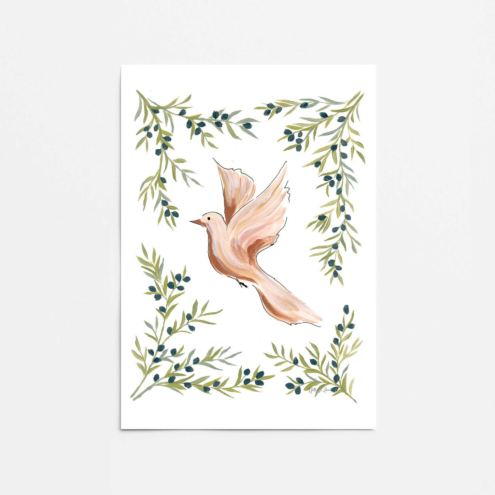 [Color:Rolled Print], Picture of close up of art