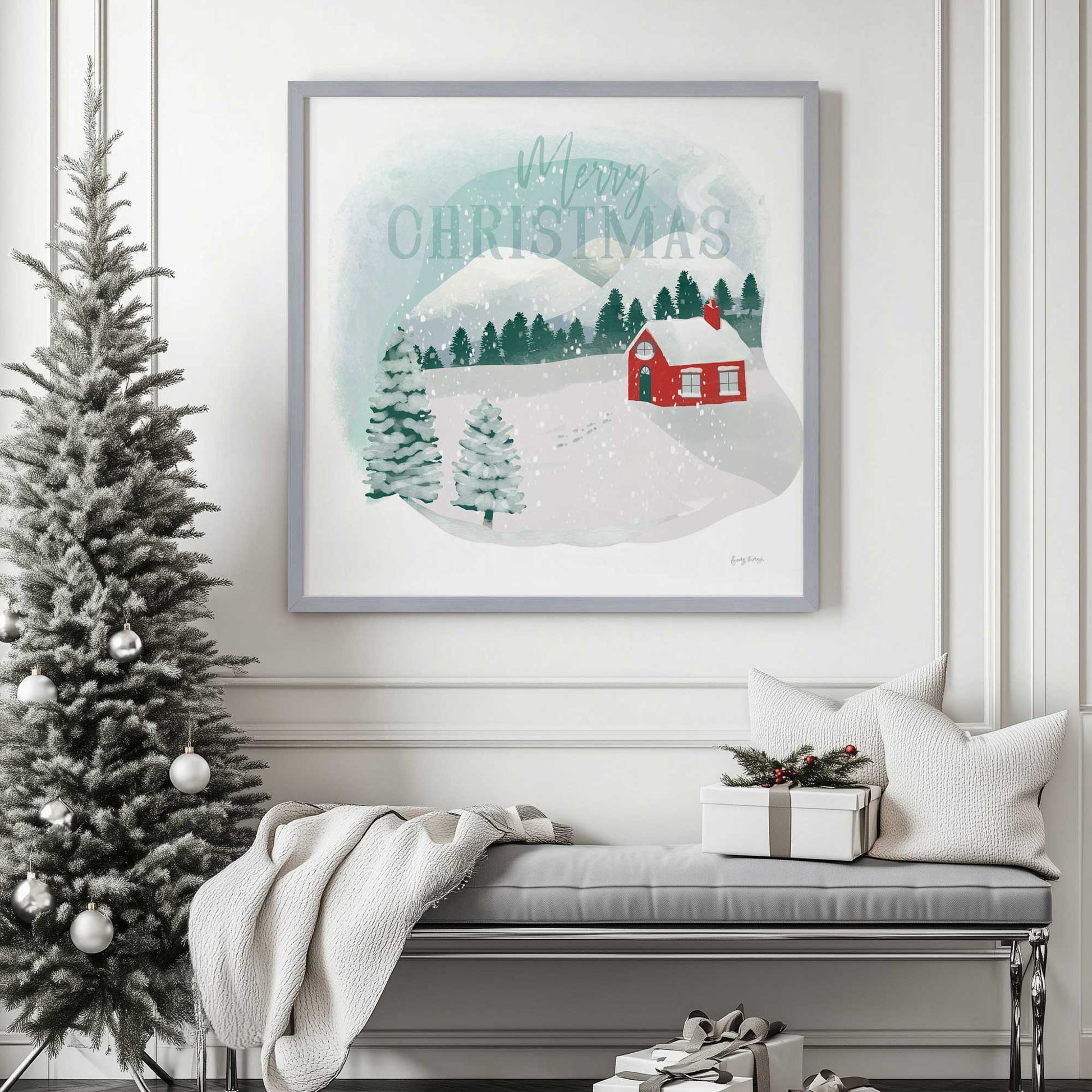 Picture of art in a room