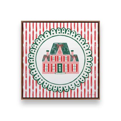 [Color:Walnut], Picture of art in a Walnut frame