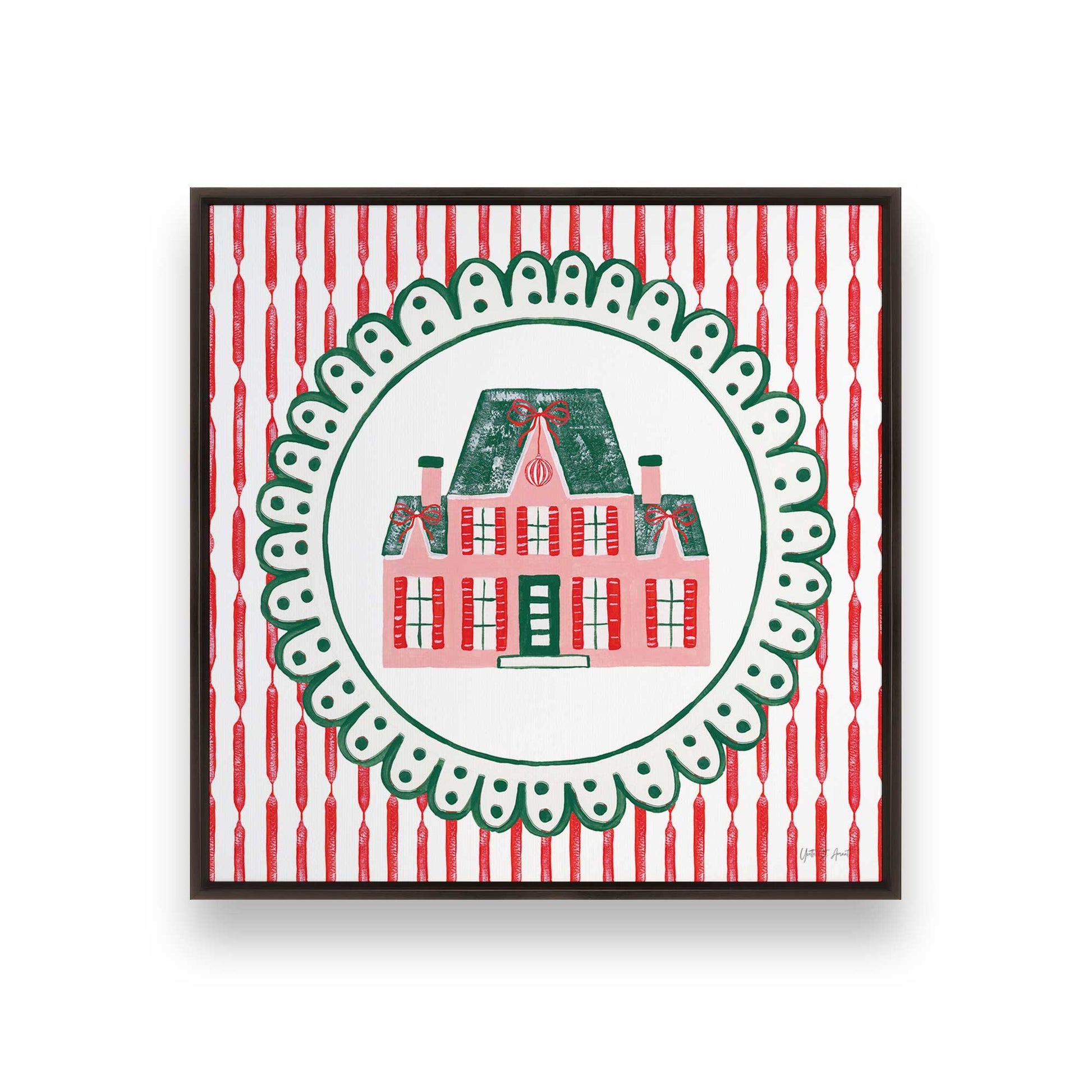 [Color:Espresso], Picture of art in a Espresso frame