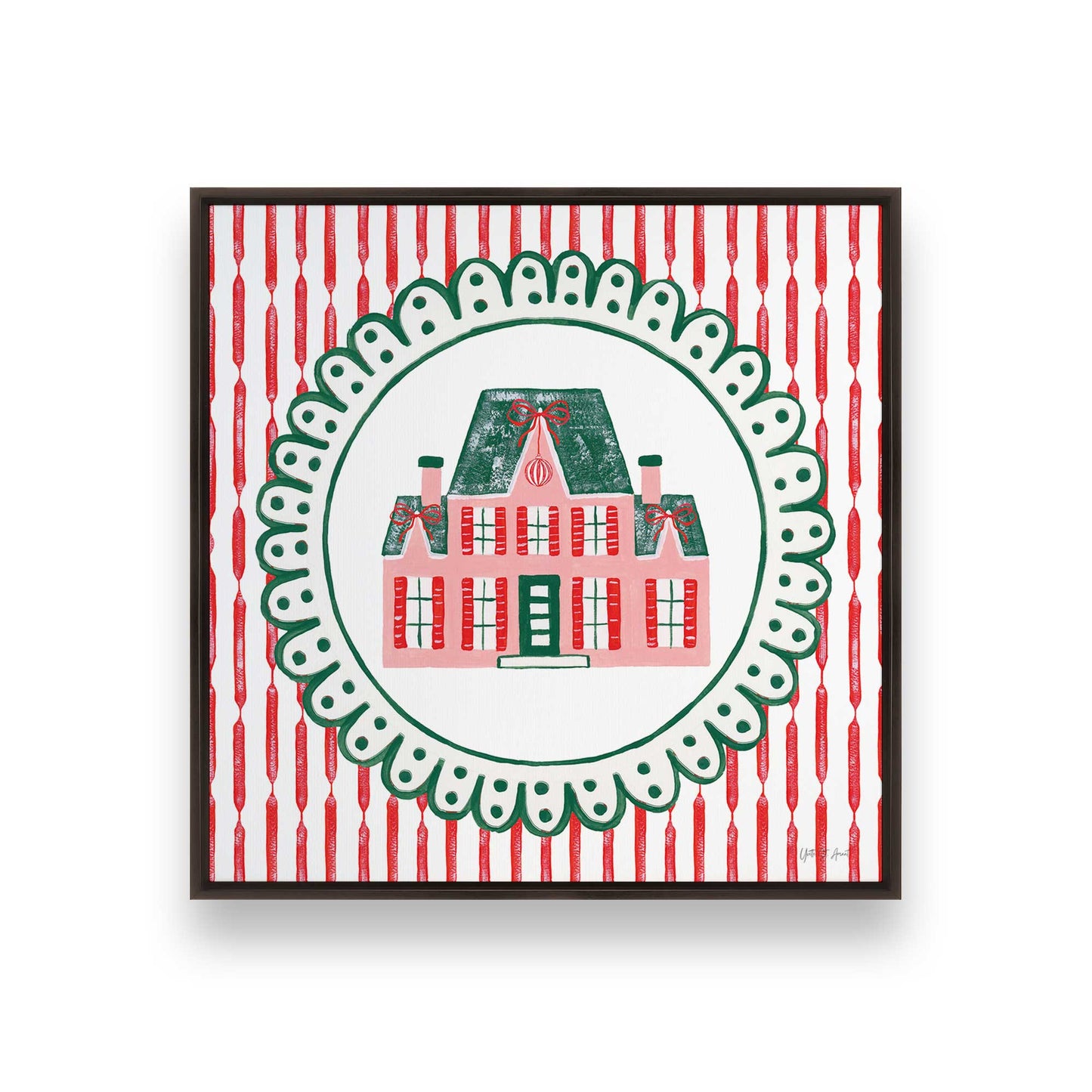 [Color:Espresso], Picture of art in an Espresso frame