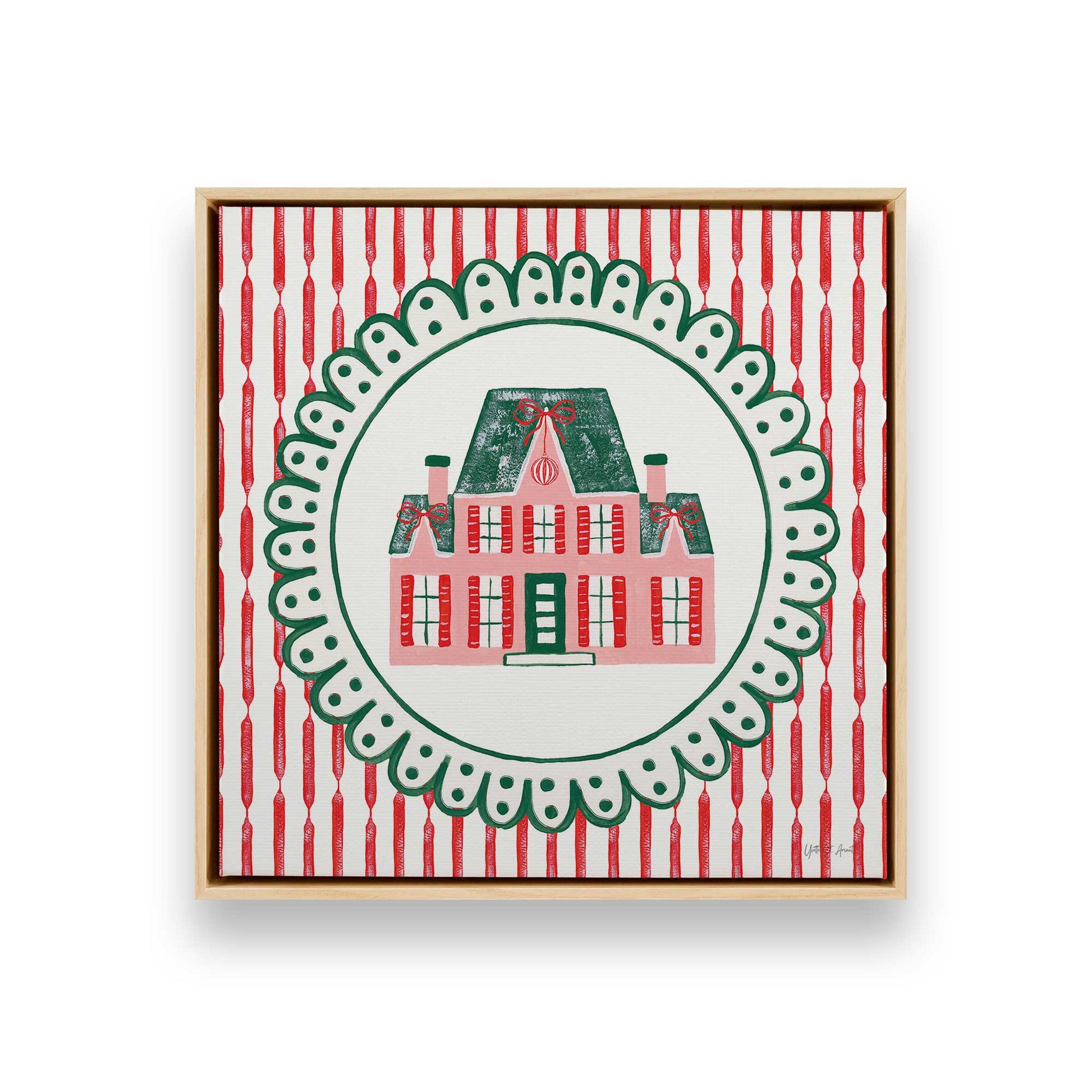 [Color:American Maple], Picture of art in an American Maple frame