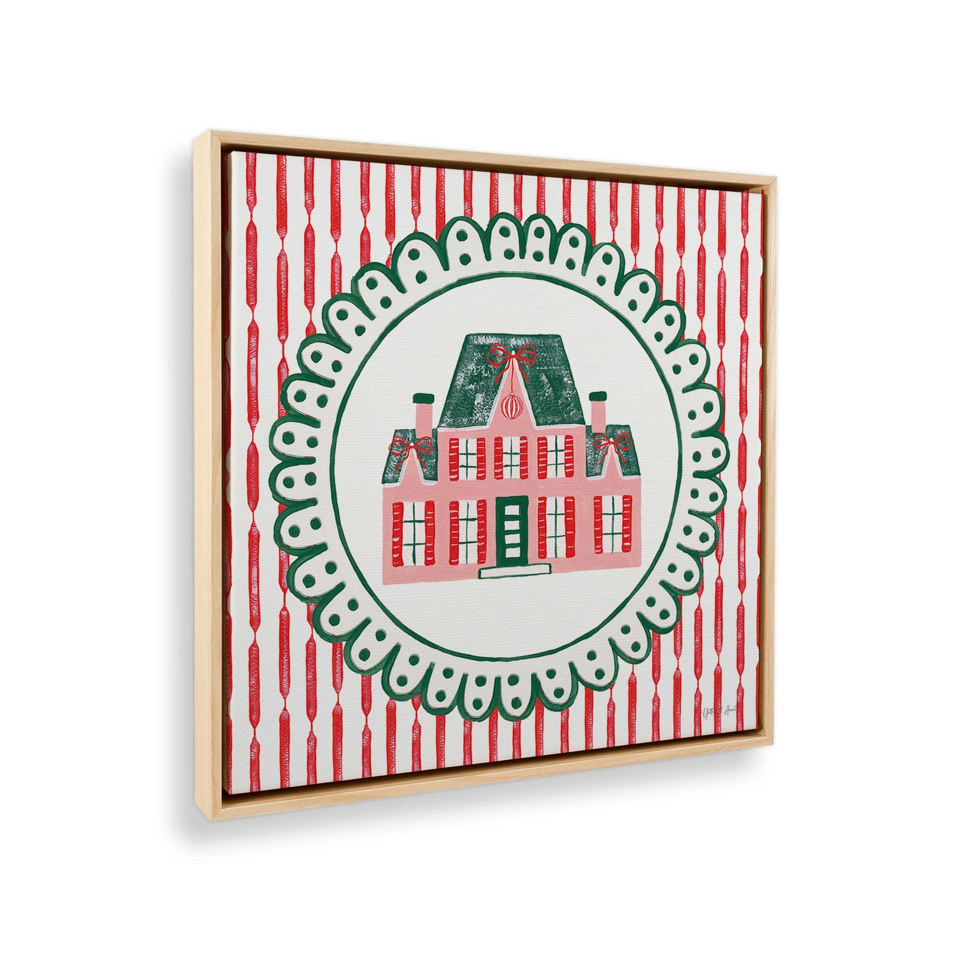 [Color:American Maple], Picture of the corner of the art