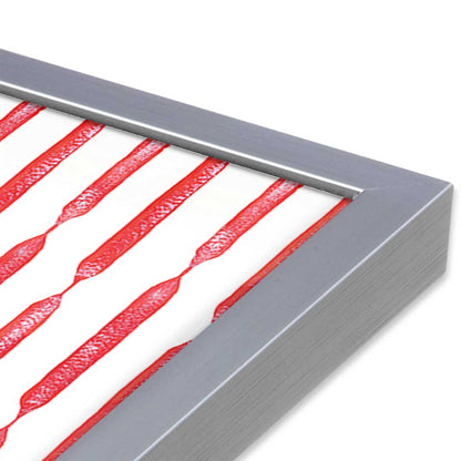 [Color:Polished Chrome], Picture of art in a Polished Chrome frame at an angle