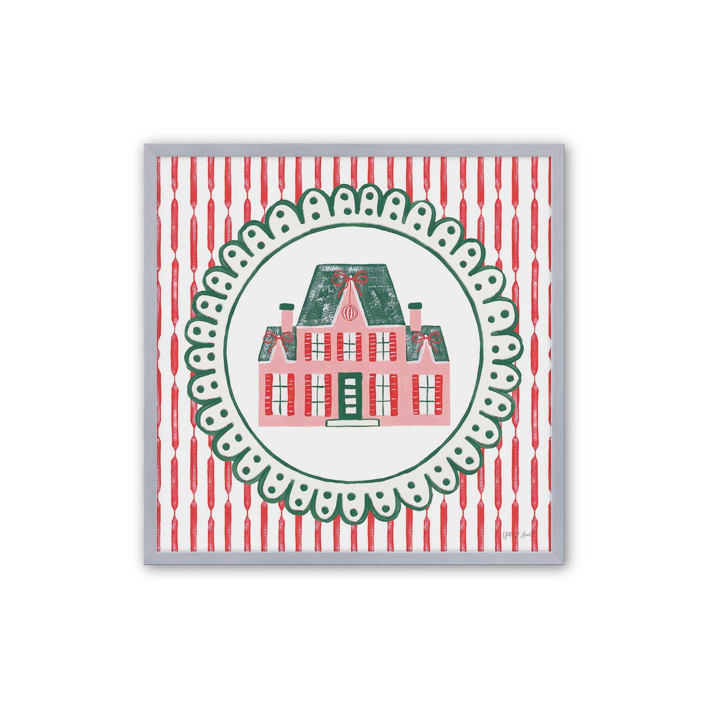 [Color:Polished Chrome], Picture of art in a Polished Chrome frame