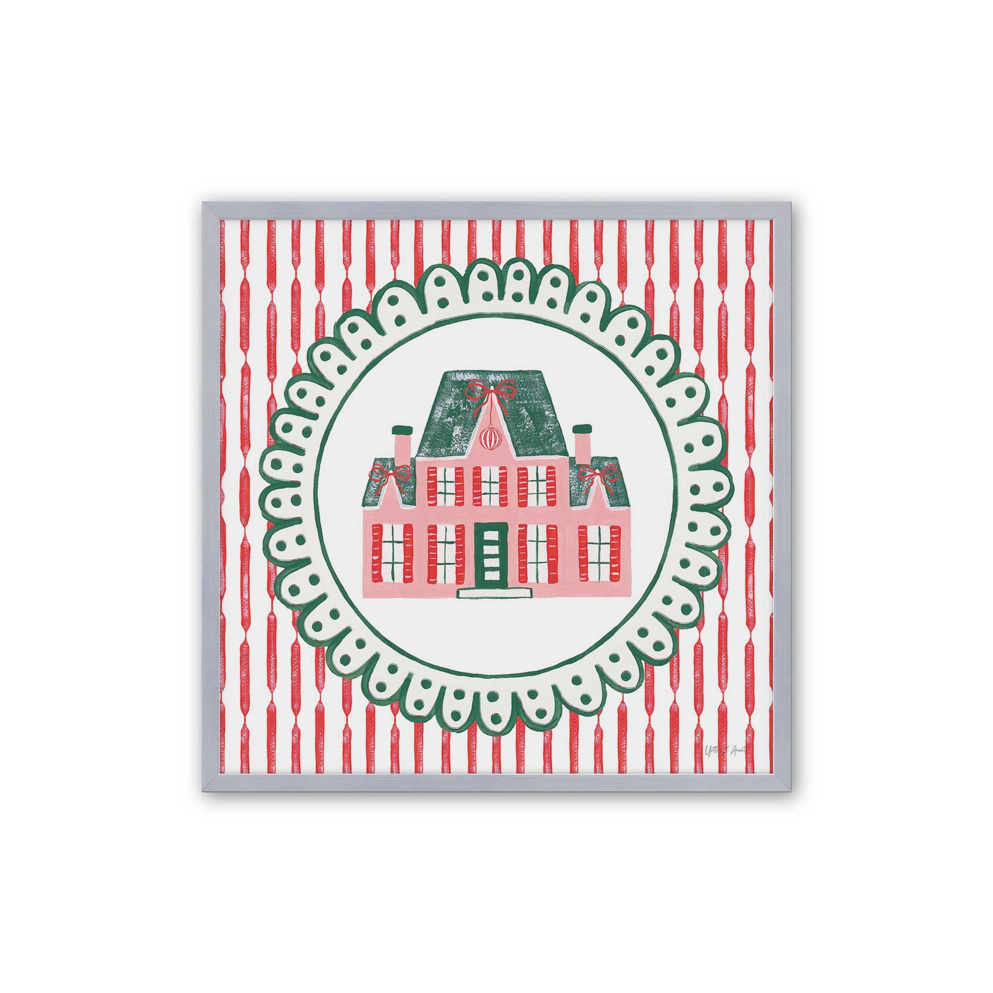 [Color:Polished Chrome], Picture of art in a Polished Chrome frame