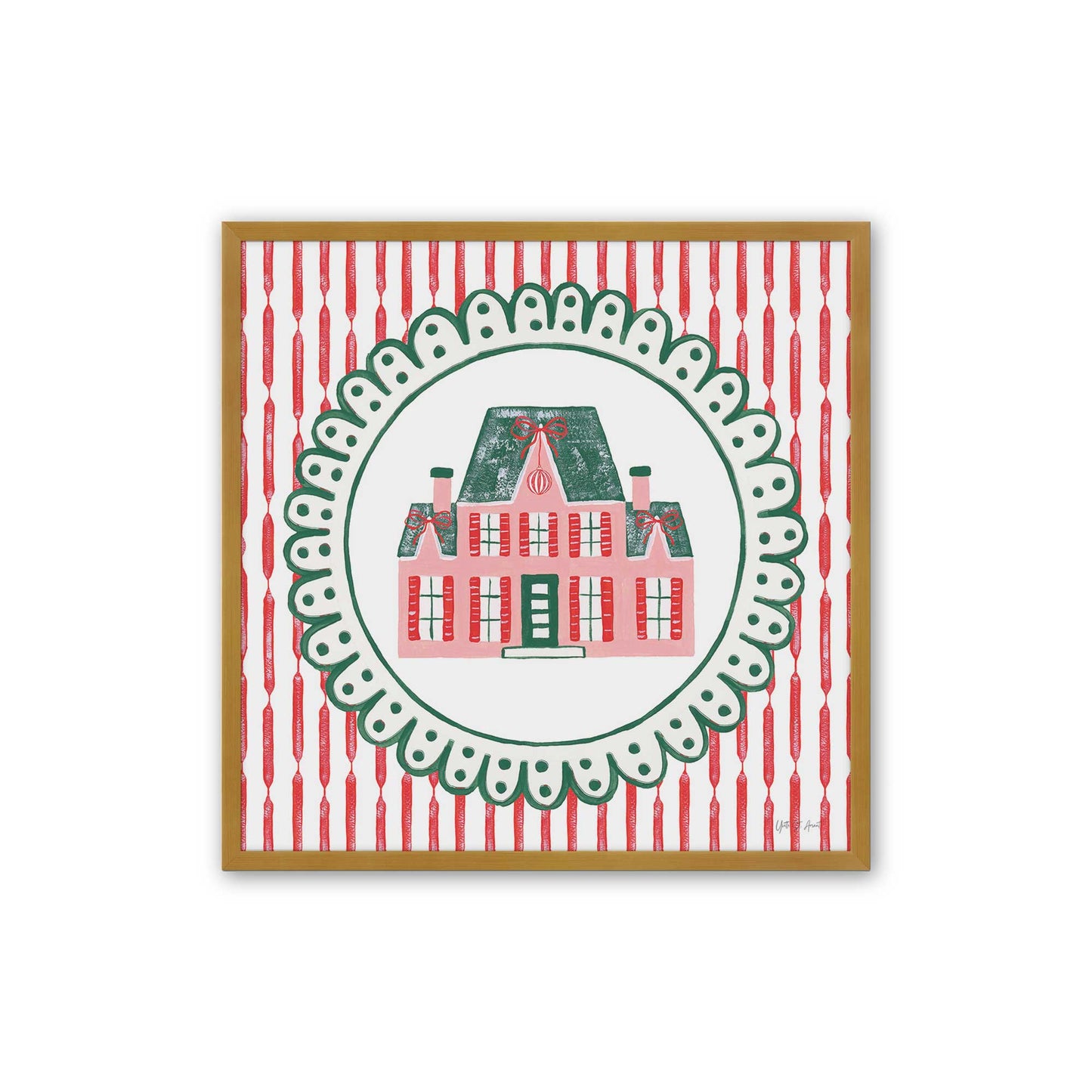 [Color:Polished Gold], Picture of art in a Polished Gold frame