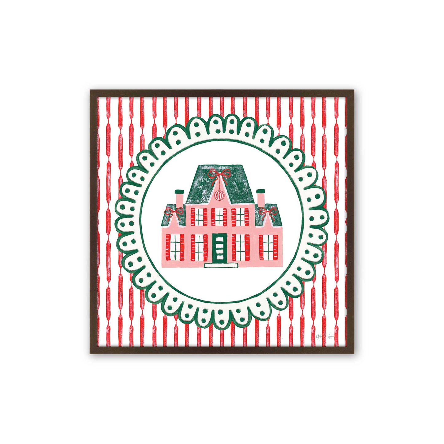 [Color:Espresso], Picture of art in a Espresso frame