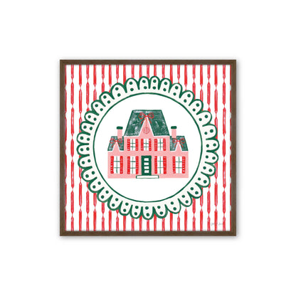 [Color:Walnut], Picture of art in a Walnut frame