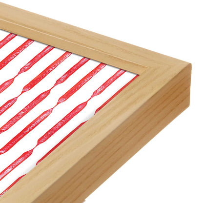 [Color:Espresso], Picture of art in a Espresso frame at an angle