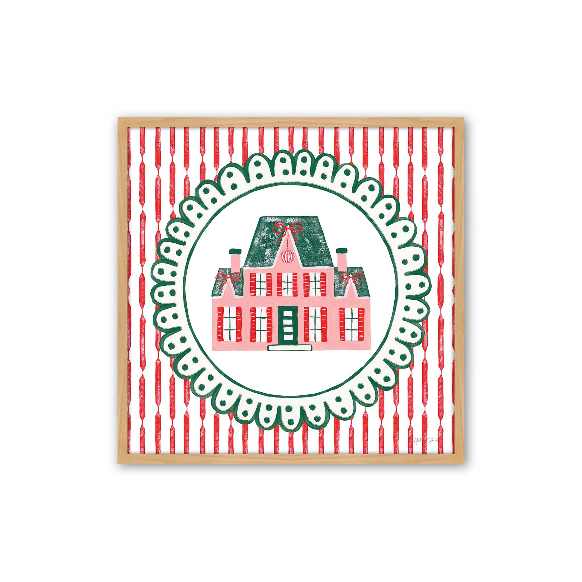 [Color:Espresso], Picture of art in a Espresso frame