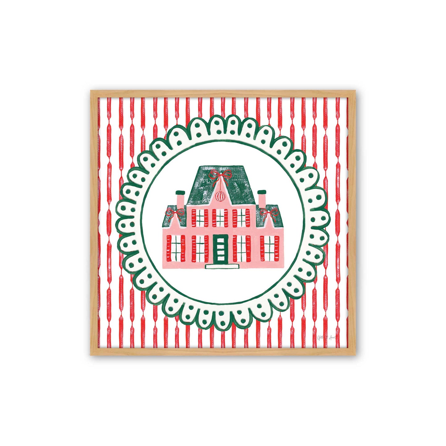 [Color:American Maple], Picture of art in an American Maple frame