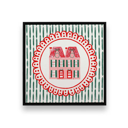 [Color:Satin Black], Picture of art in a Satin Black frame