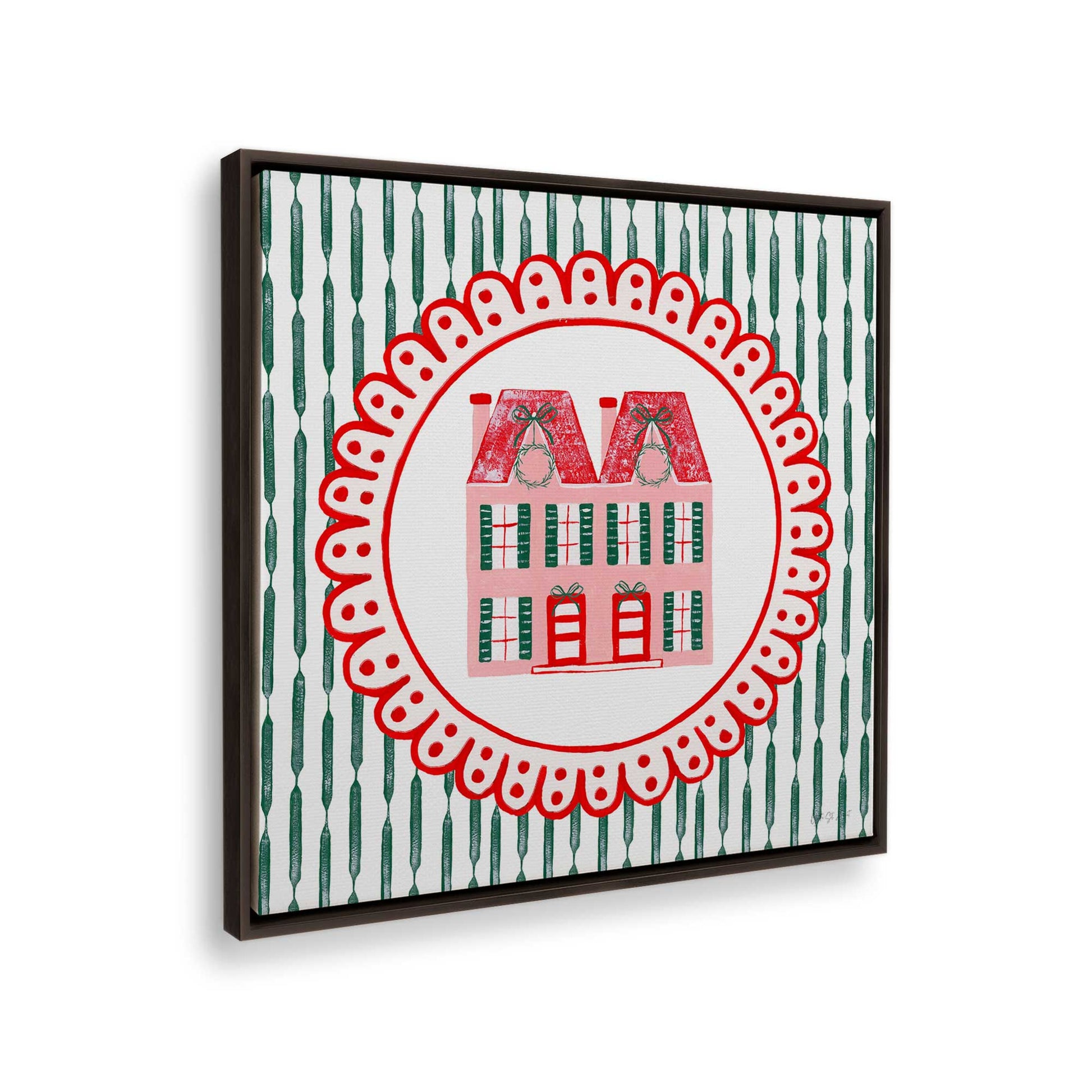 [Color:Espresso], Picture of the corner of the art