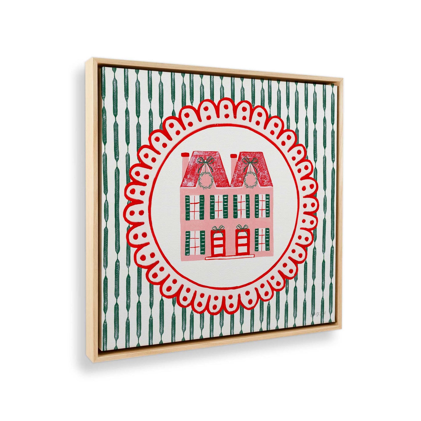 [Color:American Maple], Picture of the corner of the art