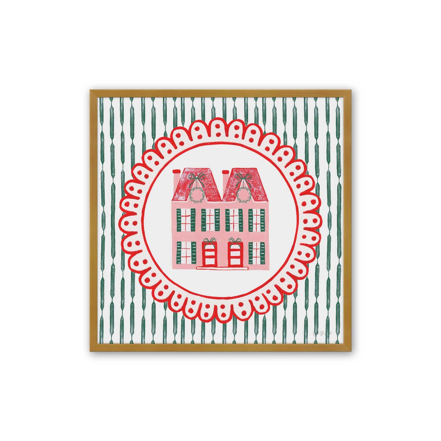 [Color:Polished Gold], Picture of art in a Polished Gold frame