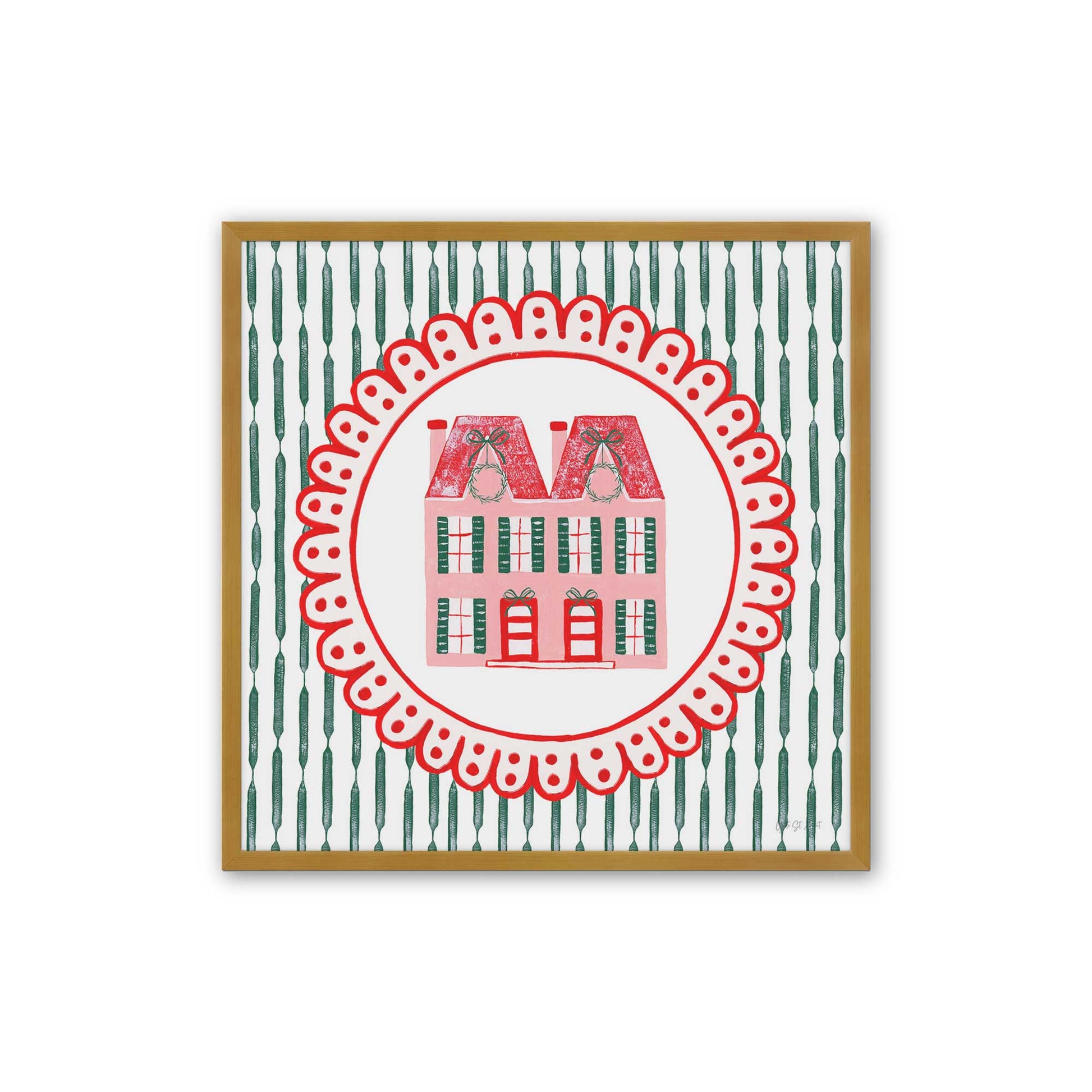 [Color:Polished Gold], Picture of art in a Polished Gold frame