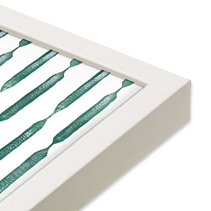 [Color:Opaque White], Picture of art in a Opaque White frame at an angle