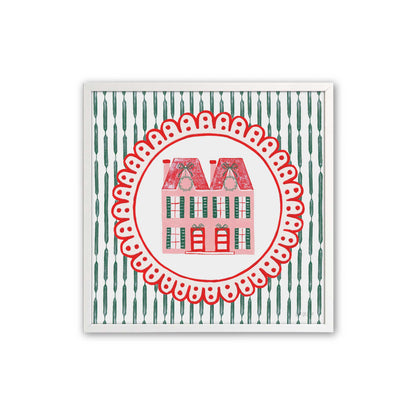 [Color:Opaque White], Picture of art in an Opaque White frame