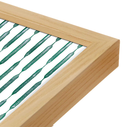 [Color:Espresso], Picture of art in a Espresso frame at an angle