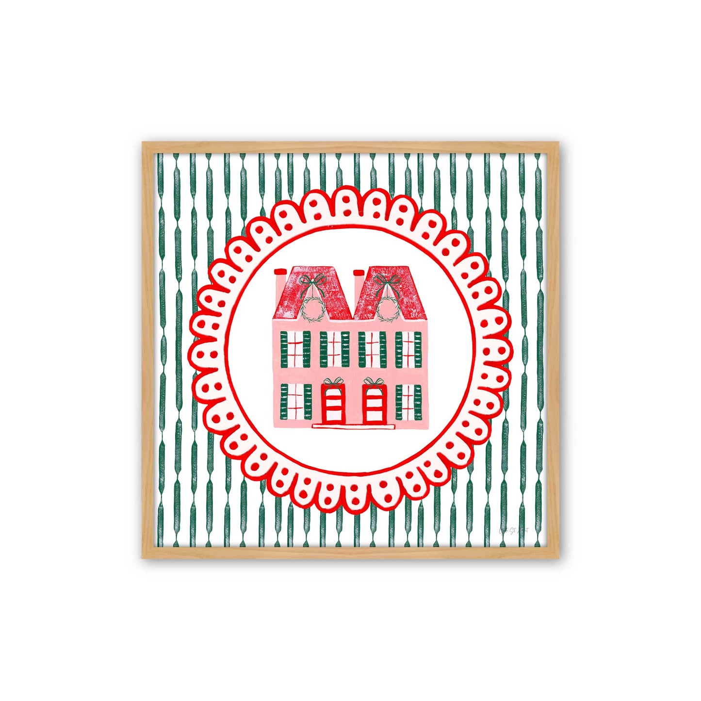 [Color:American Maple], Picture of art in an American Maple frame