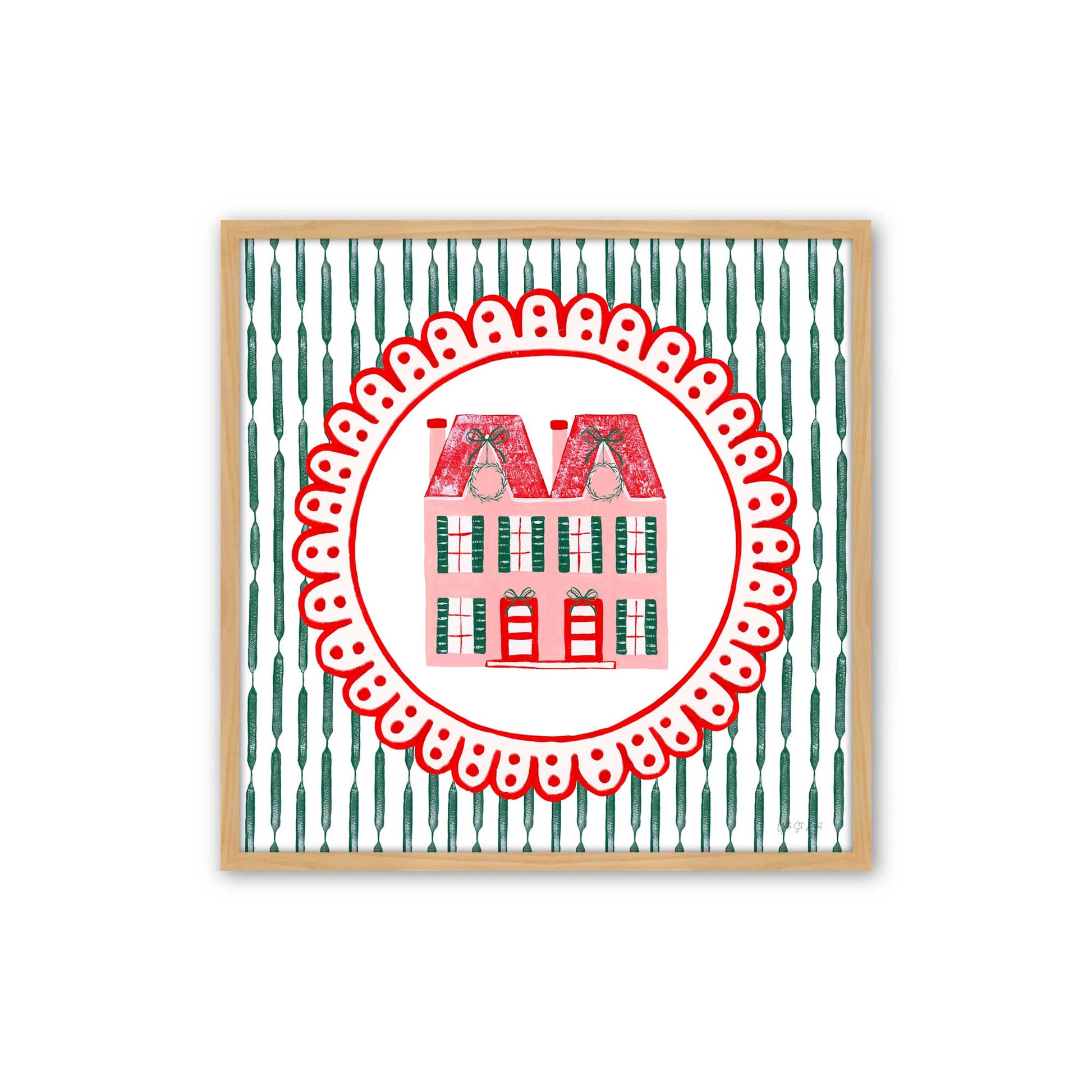 [Color:American Maple], Picture of art in an American Maple frame