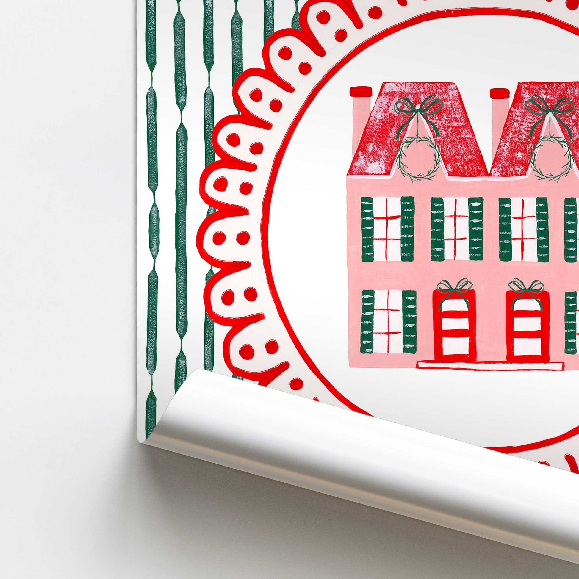 [Color:Rolled Print], Picture of close up of art