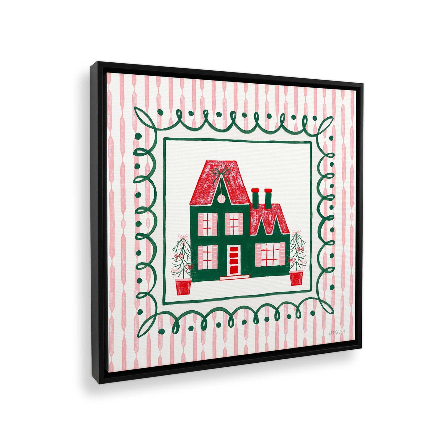 [Color:Satin Black], Picture of the corner of the art