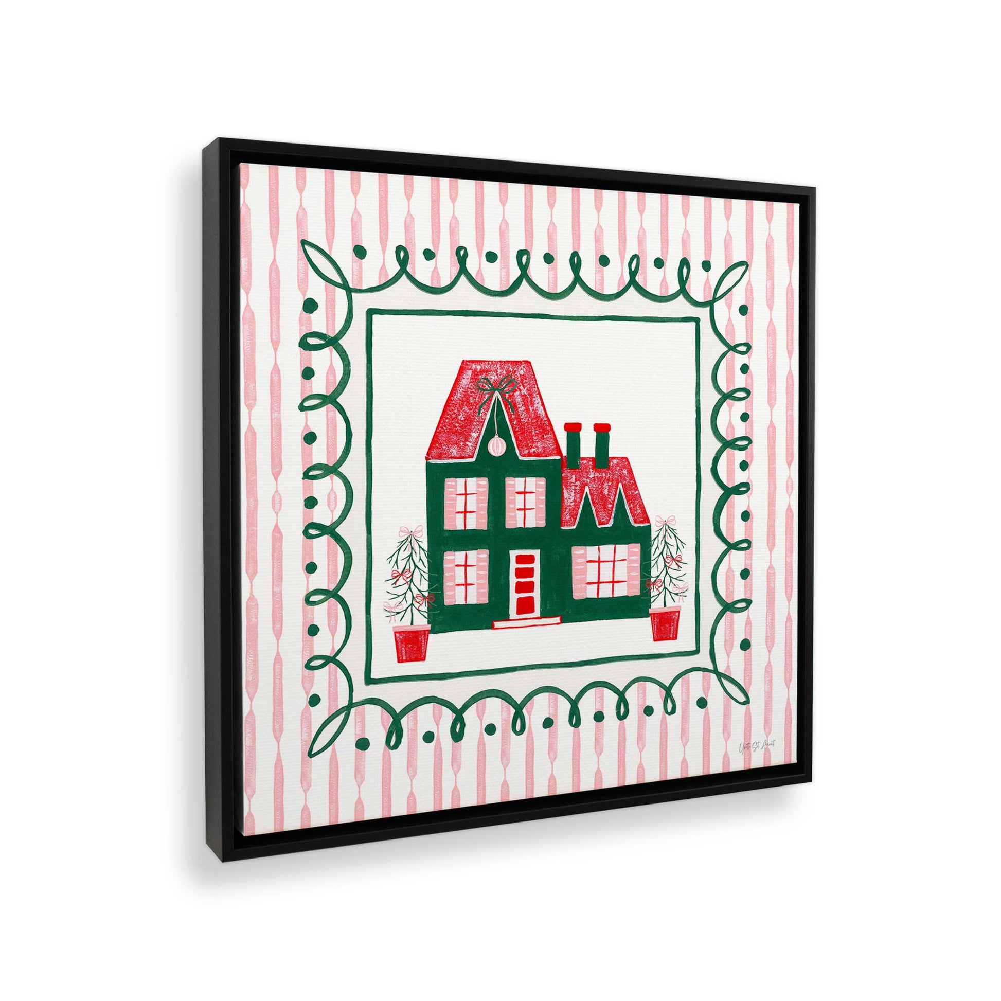 [Color:Satin Black], Picture of the corner of the art