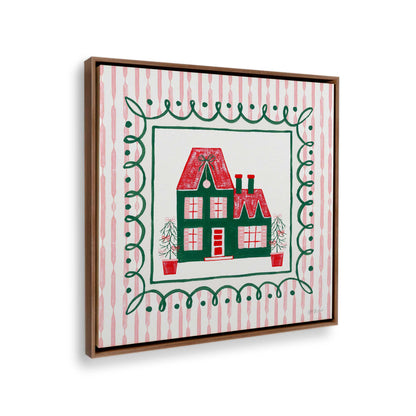 [Color:Walnut], Picture of the corner of the art