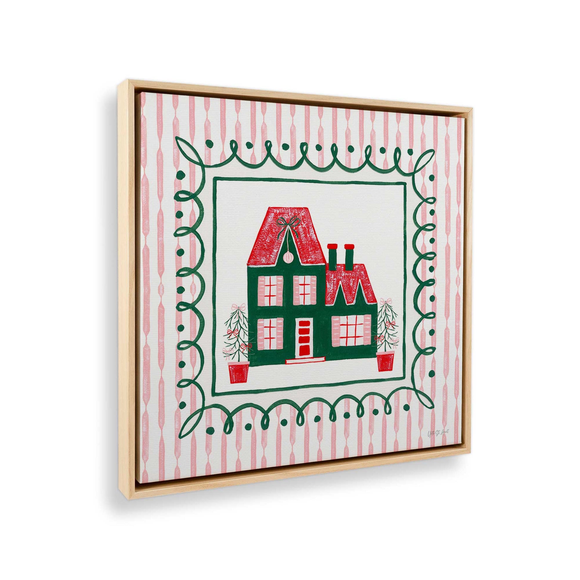 [Color:American Maple], Picture of the corner of the art