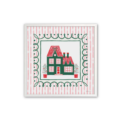 [Color:Opaque White], Picture of art in an Opaque White frame