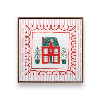 [Color:Walnut], Picture of art in a Walnut frame