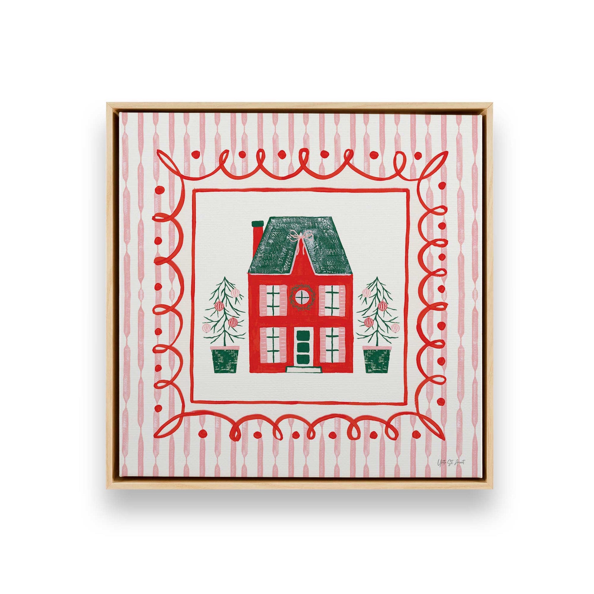 [Color:American Maple], Picture of art in an American Maple frame